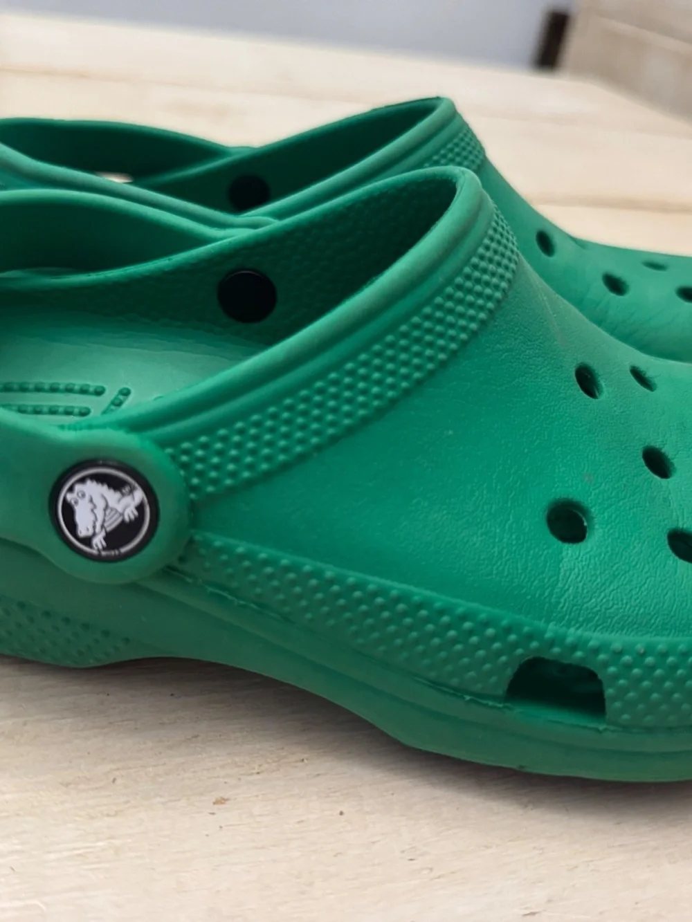 J3 Green Crocs